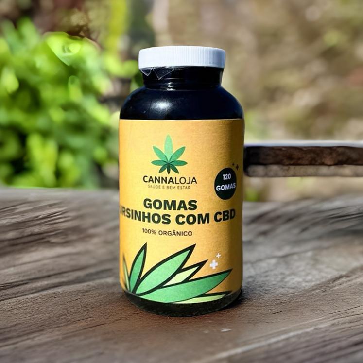 Gomas Ursinhos com CBD - 120 gomas